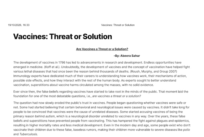 write informative and educational articles